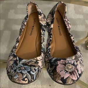Lucky Floral Flats